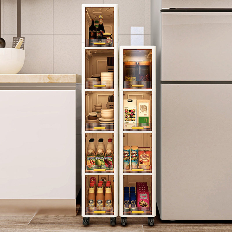 Plastic / Acrylic Freestanding Bathroom Cabinet