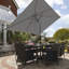 Ahmid Rectangular 10 - Piece 8 - Person 90Cm L Outdoor Table Set-442288454-468015592