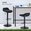 Tabouret de bureau debout noir, chaise de bureau debout réglable en hauteur, tabouret ergonomique avec repose-pieds et tabourets pivotants à 360 ° pour la maison de bureau-989698472