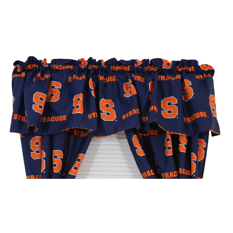 NCAA Tailored Window Valance
