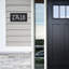 Rectangle Modern Personalized 1-Line Wall Address Plaque-1288426228-1288426190