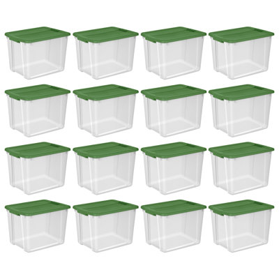 Bac de rangement pour les fêtes 12 gallons Sterilite