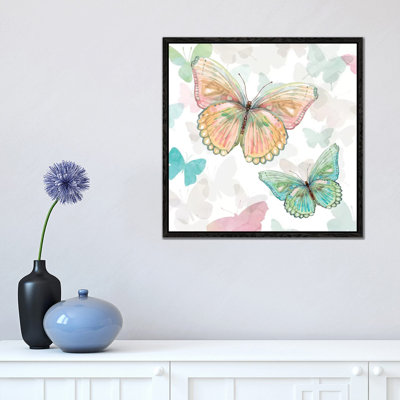 Asbury Garden Butterflies I by Carol Robinson - Print on Canvas