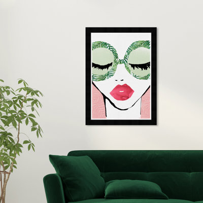 " Plant Lady Glasses Portraits "