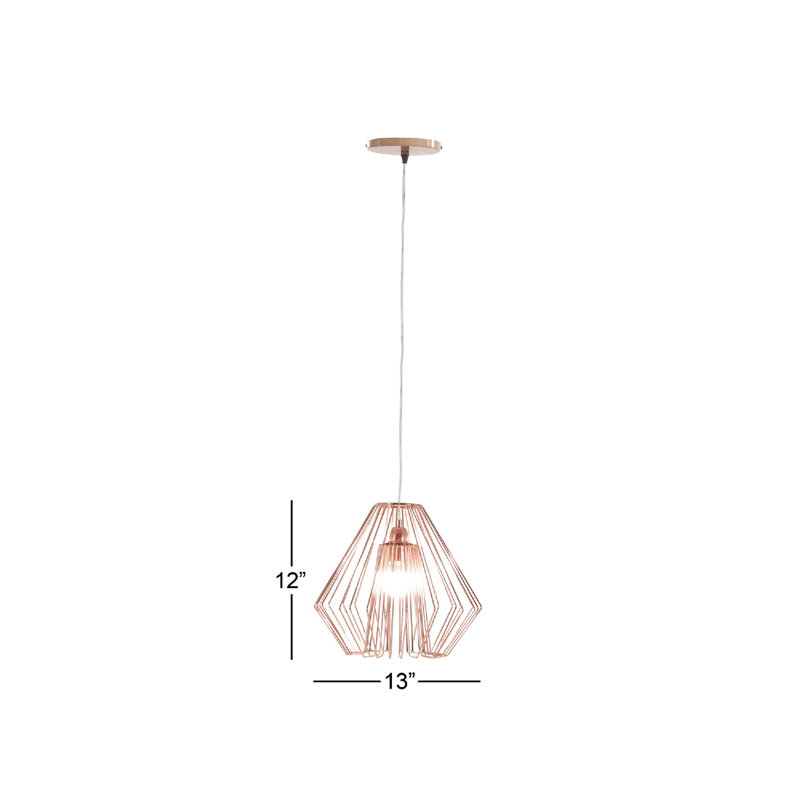 Luminaire suspendu géométrique 1 lumières simple Sifuentes