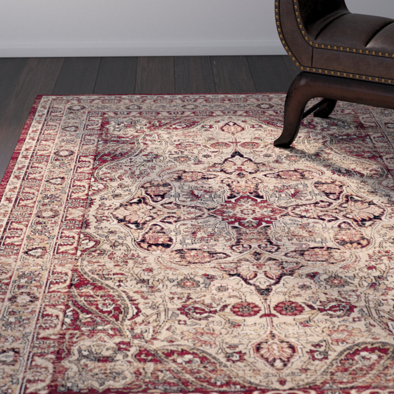 Leija Performance Oriental Rug, Rectangle 9' x 12'