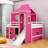 Kyser Kids Bunk Bed with Slide, Tent and Tower-804203034-804203037