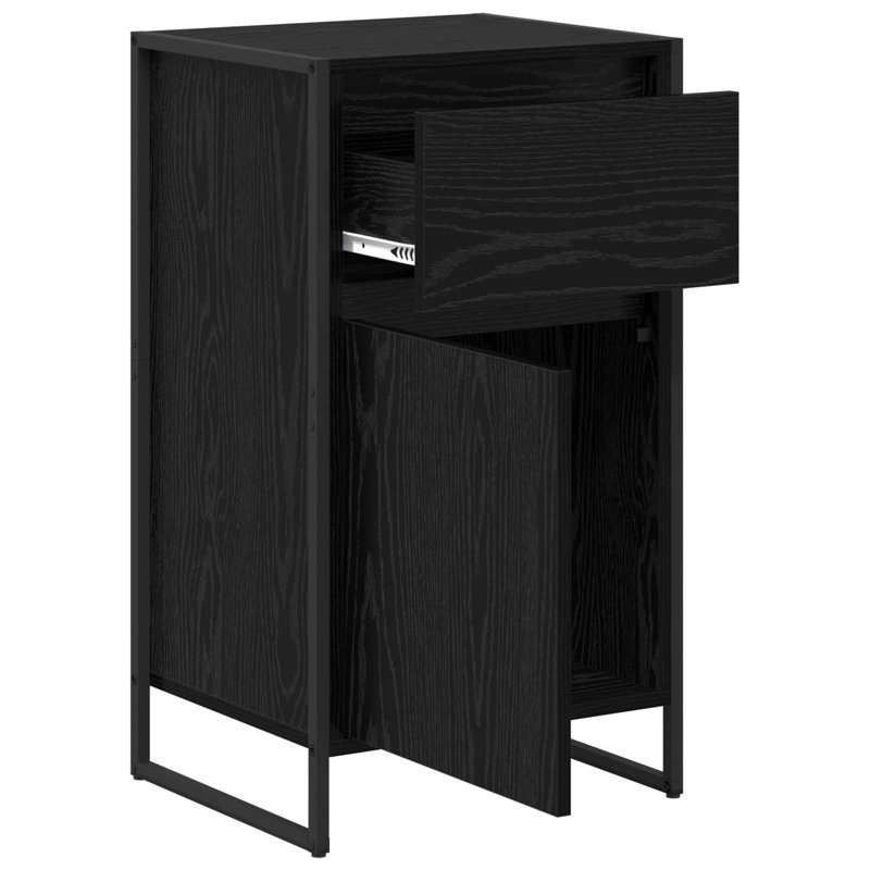 Sideboard Accent Chest, Black Oak