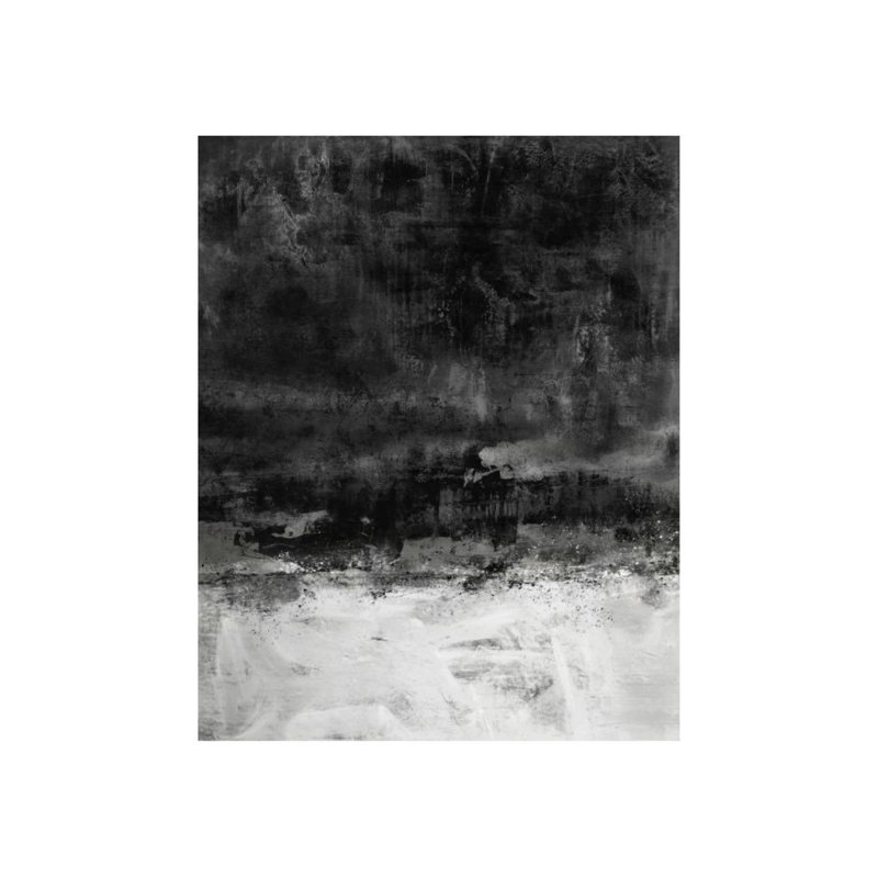 Clash Print by Elena Carlie, Glass Coat, 50" H x 40" W