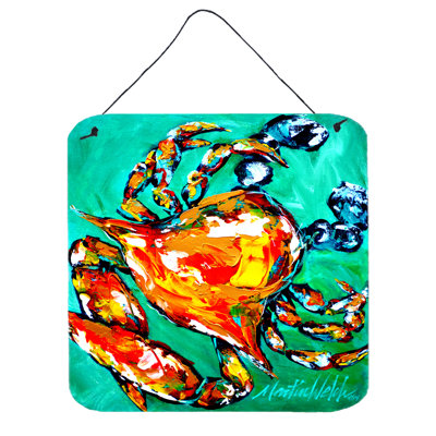 Décoration murale crabe