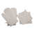 Beige / blanc