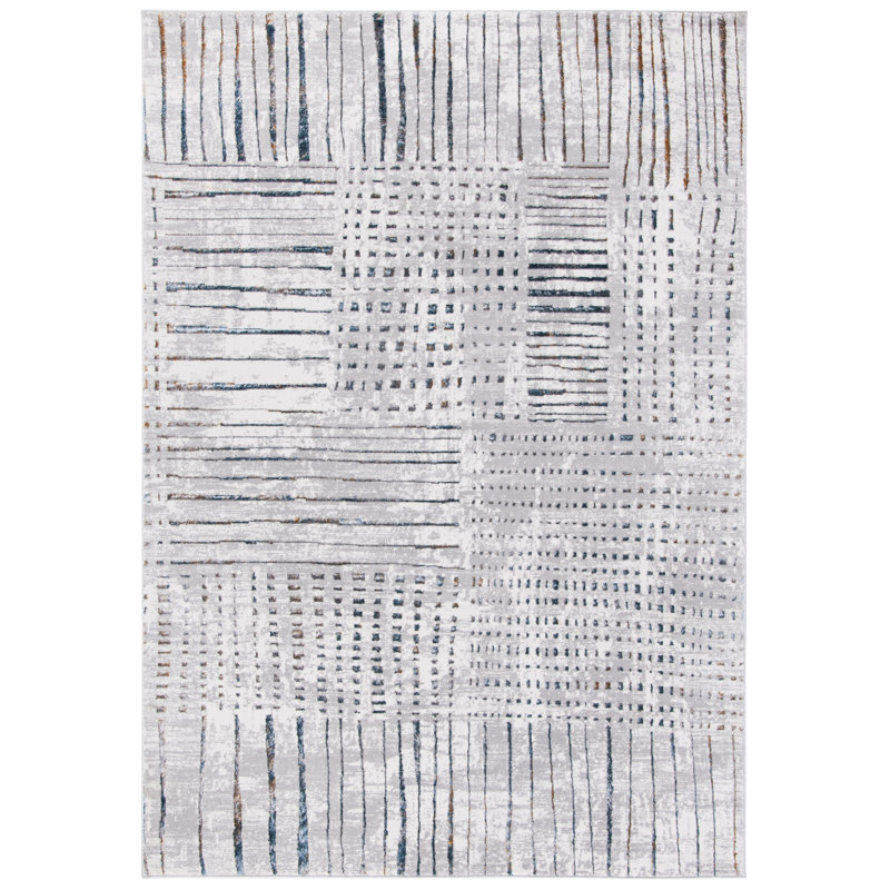 Tapis géométrique Knotts Performance, Rectangle 9 pi x 12 pi