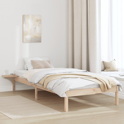 Bed Frame Solid Pine Wood