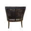 Chaise de patio avec coussin Crone