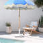  Base de parasol d'extérieur en acier 34 lb (D2 3/8 po)