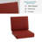 Sunbrella Square Outdoor Seat/Back Cushion for Patio Furniture-936900437