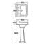 Belfry Bathroom Lokshin Vitreous China Rectangular Sink with Overflow-1115688973-1115688971