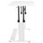 Latitude Height Adjustable (27.25-35.75"H) Sit to Stand Home Office Computer Desk-729657693