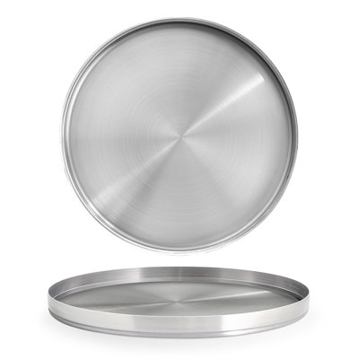 Canvas 12" Brushed Dinner Plate