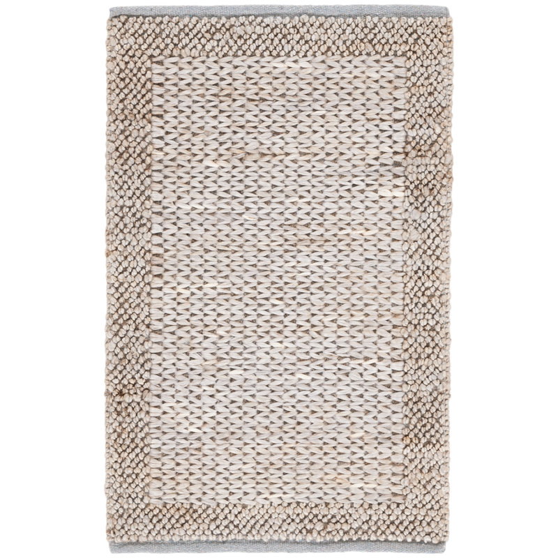 Natural Fiber Handwoven Jute Rug, Rectangle 3' x 5'