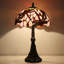 Lampe de table en verre coloré Tiffany
