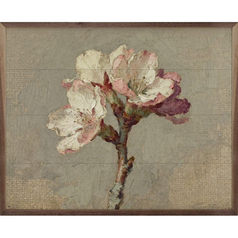 Simple Flower Stem, 8" H x 10" W