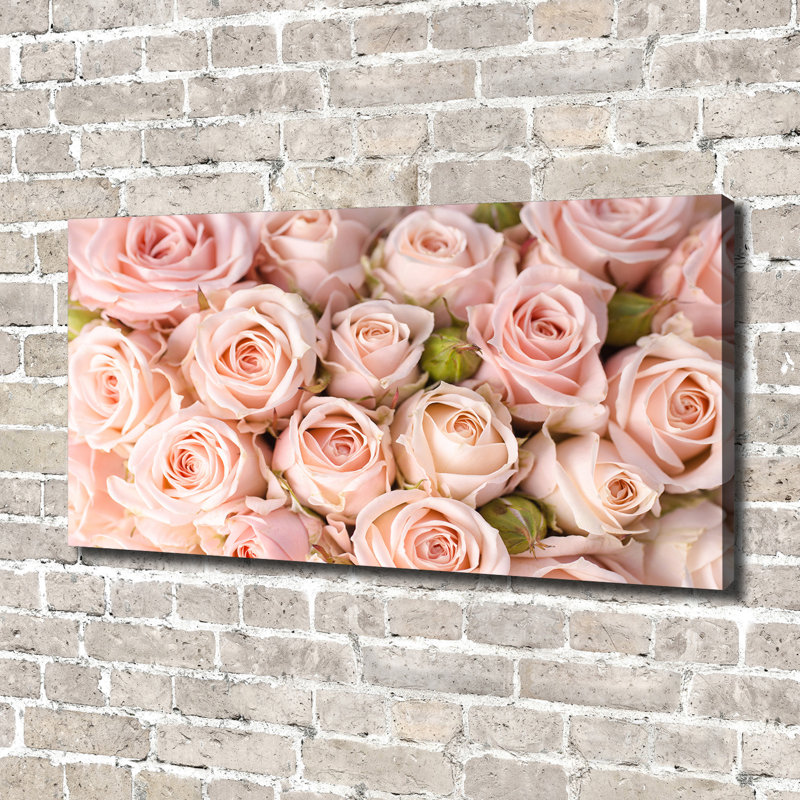Roses - Wrapped Canvas Print