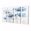 Warman - Art mural coquelicot 4 pièces-106160766