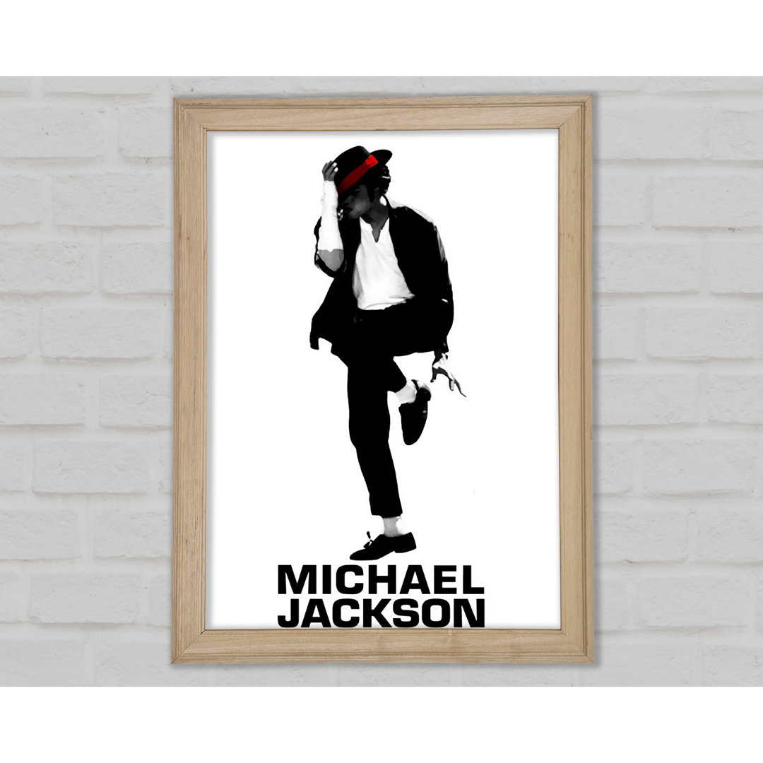 Michael Jackson B N W Rot - Druck