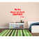 Text & Numbers Wall Decal