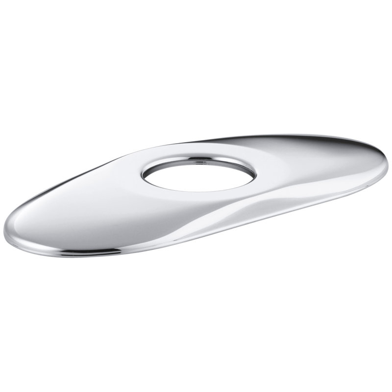 Devonshire Escutcheon Plate, Polished Chrome