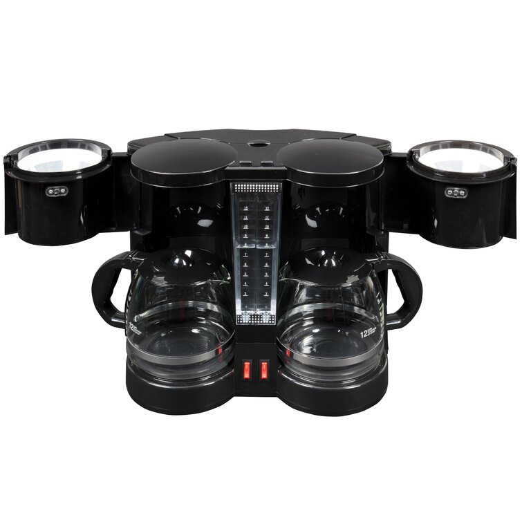 CucinaPro Specialty Electrics Double Carafe Coffee Maker & Reviews