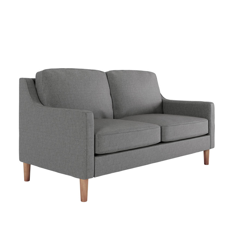 Lark Manor Aibne Slope Arm Loveseat Sofa | Wayfair