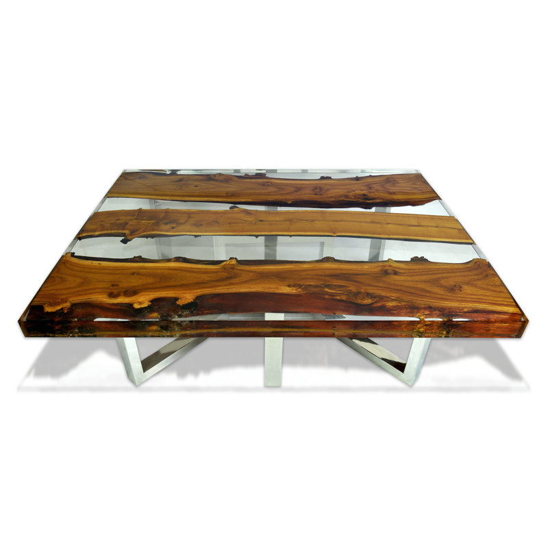 Table basse Attis, H 17,8 po x L 63 po x l 31,5 po