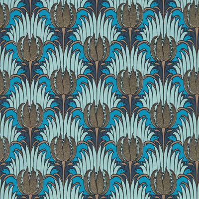 Tulip & Bird Wallpaper