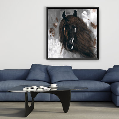 " Dark Brown Horse "