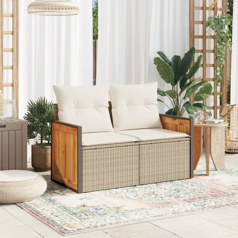  Garden Sofa Beige, Cream White