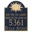 Plaque d'adresse murale sur 4 lignes soleil-877503653-877503628