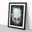 Two Cherries - Picture Frame Graphic Art-62807878-62807879