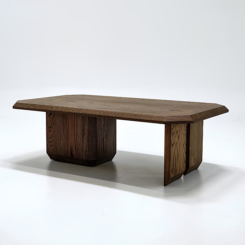Table basse American Country, H 15,7 po x L 63 po x l 27,6 po