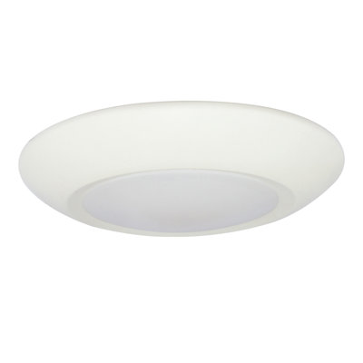 Plafonnier encastré à del simple 6,2" à cuve simple 1 lumière Wanner