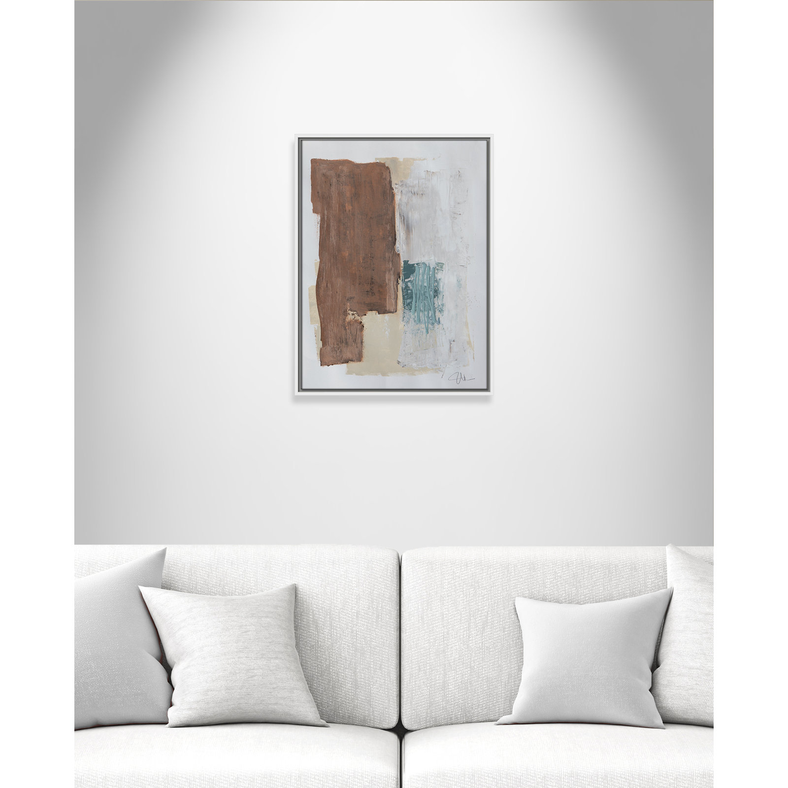 Rosena I Print, 25.5'' H x 19.5'' W x 2'' D, White Framed