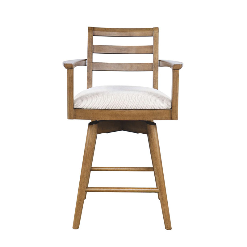 Ensemble de 2 tabourets pivotants Pettit Mid-Century, Does Not Apply