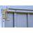 Elite Steel Storage Shed, 8X6, Galvalume