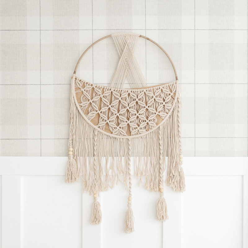 Macrame Boho Toy Storage