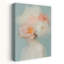 Ethereal Floral Portrait Delicate Dreamy Ethereal Flower Portrait Wall Art Print 1 Piece Wrapped Canvas Wall Art-20924378