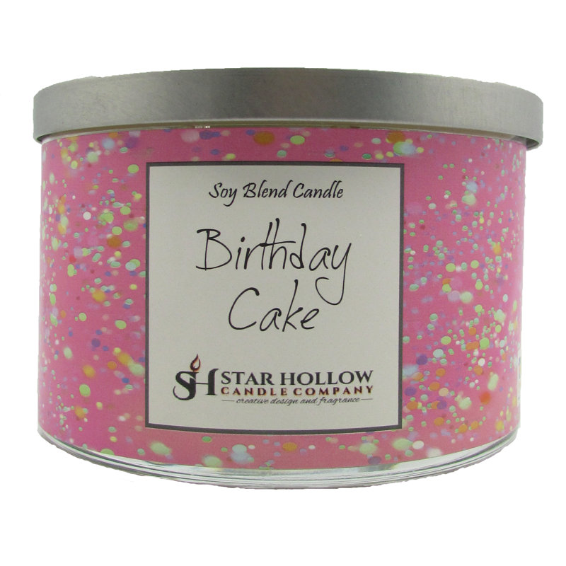 Bougie pour pot de gâteau d’anniversaire, H 58,5 po x l 4,25 po x P 4,25 po