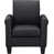 Black Faux Leather