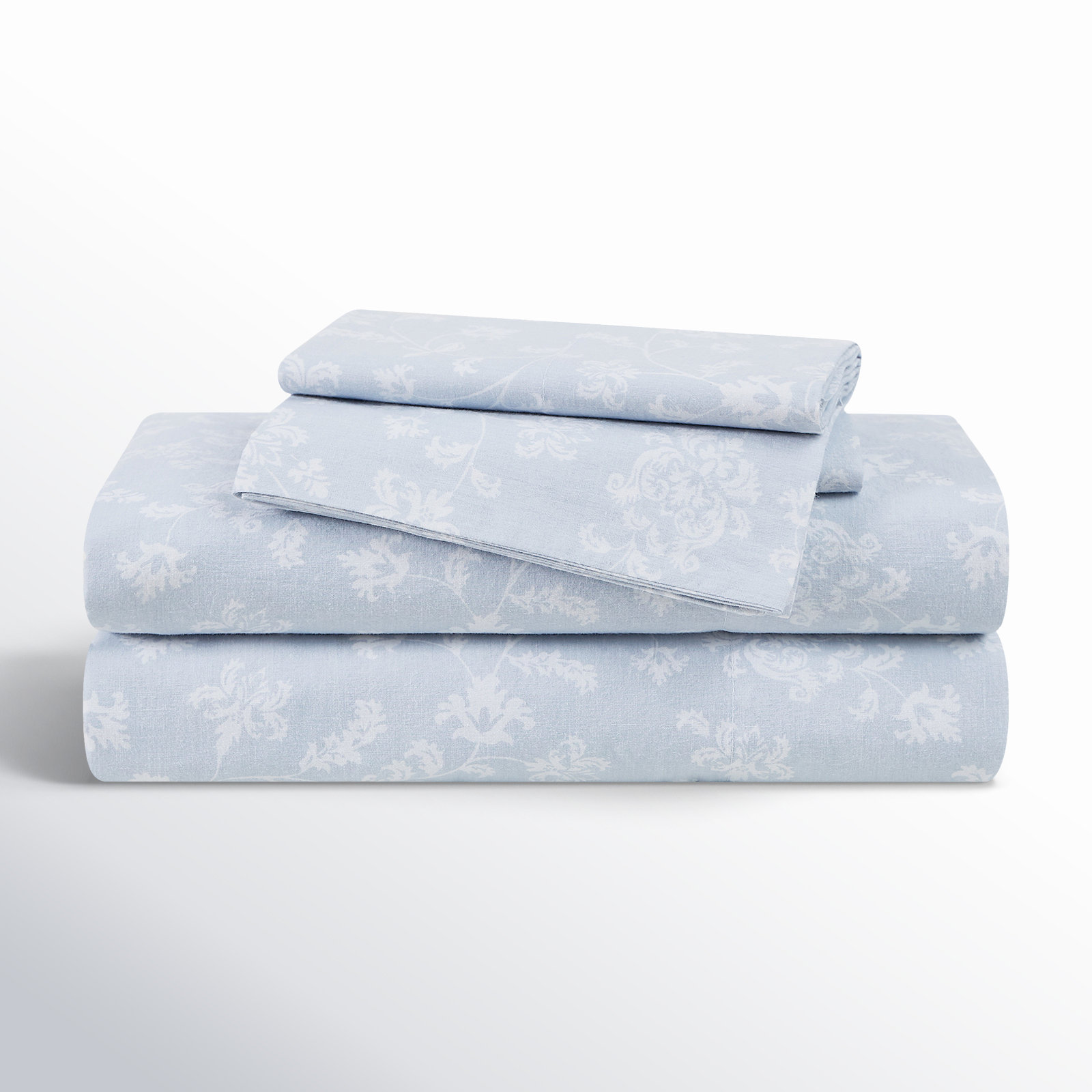 Ramira 100% Cotton Standard Pillowcase, Queen + 2 Pillowcases