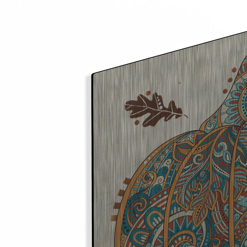 Bungalow Rose «Gourd 1» par Dean Russo, art mural en métal, H 24 po x l 24 po